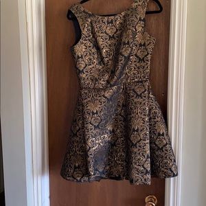 Black and gold Copious dress